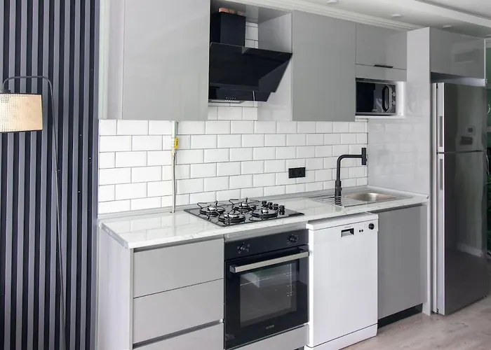 Apartmán Modern & Stylish 2br Haven By The Sea In Yedikule